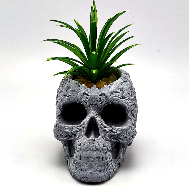 Premium Exquisite Skull Vase S - Florist Supply Vases 评论和价格