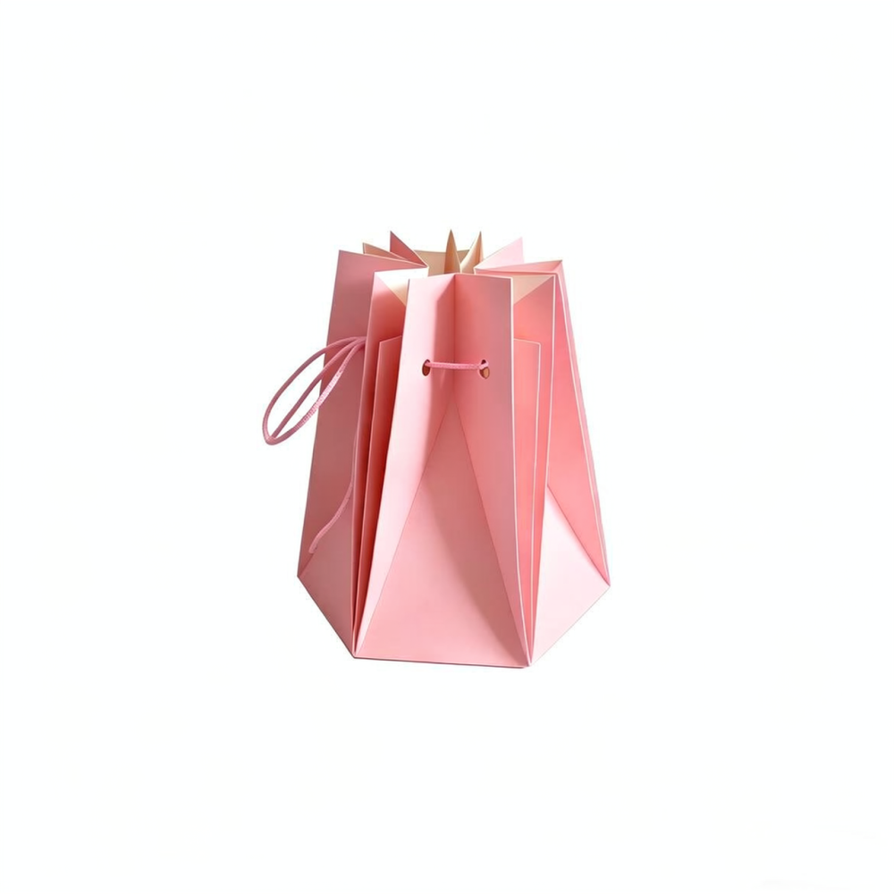 Stylish Hexagon Flower Carrier - Florist Flower Supply 评论和价格