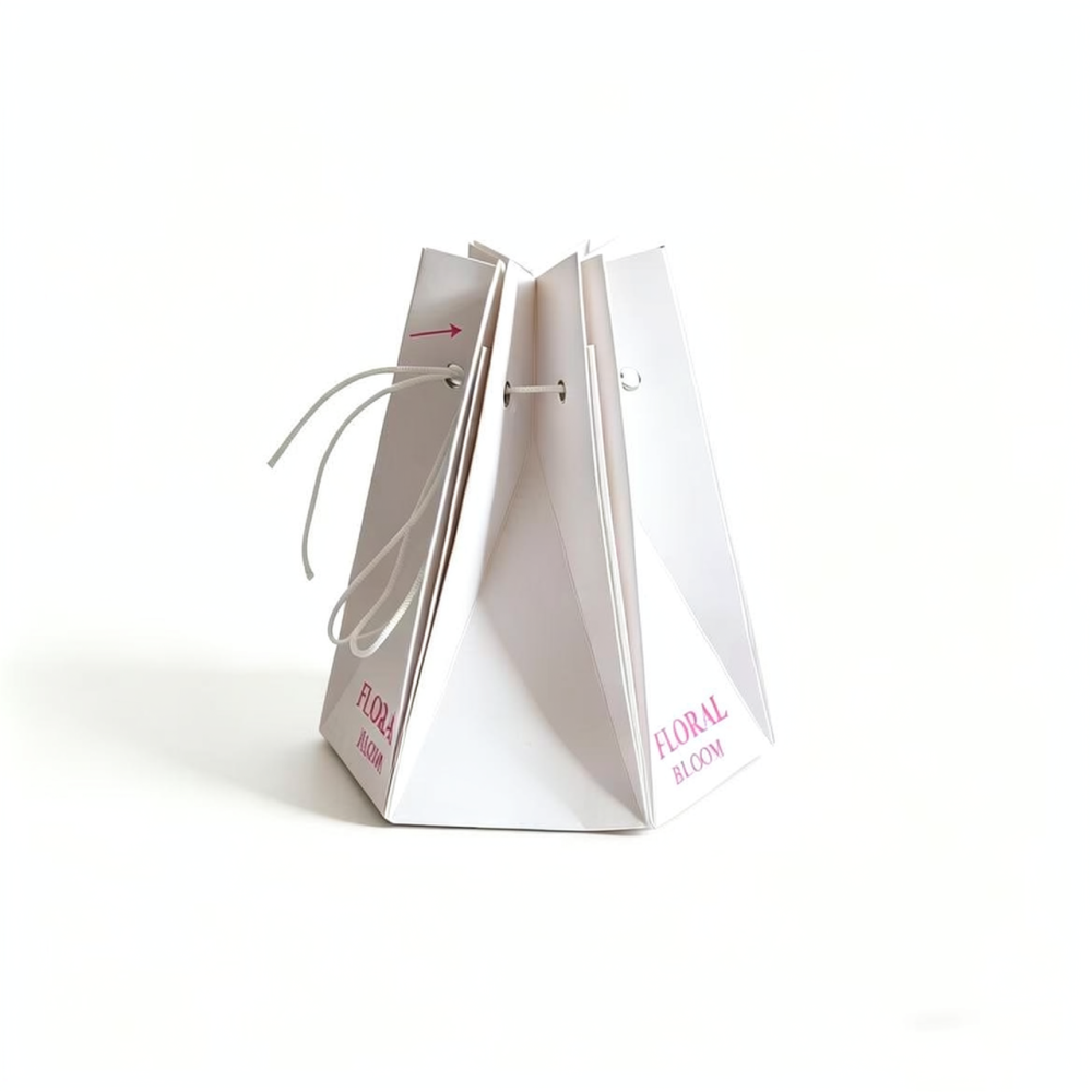 Stylish Hexagon Flower Carrier - Florist Flower Supply 评论和价格