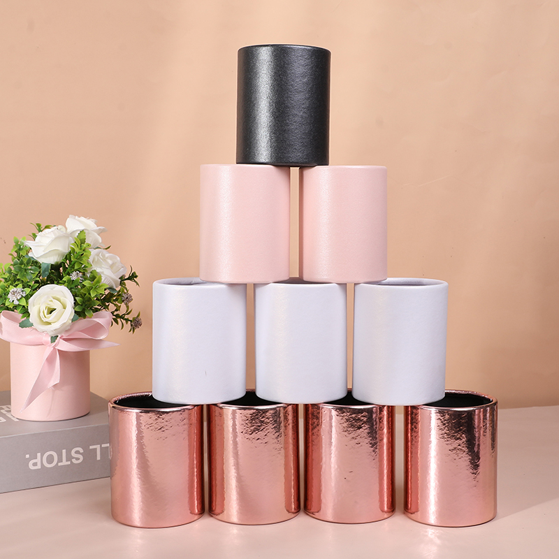 4pcs Mini Round Flower Box Gif - Florist Flower Supply 评论和价格