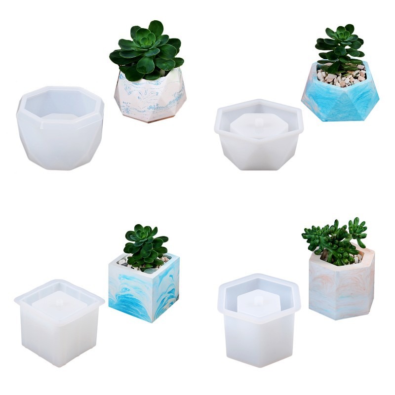 Succulent Flowerpot Silicone M - Florist Supply Vases 评论和价格