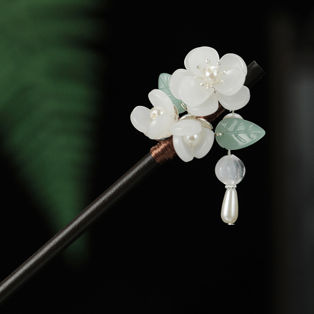 Retro Flower Hairpin Sandalwoo - Supply Florist 评论和价格